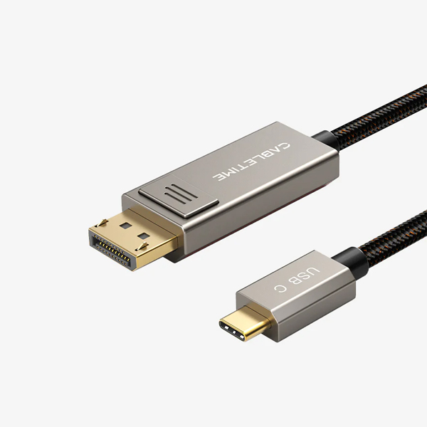 Cáp USB C to DisPlayPort 8K/60Hz, Male to Male, Mạ vàng, Độ phân giải: 8K60Hz 4K144HZ Max, dài: 1m CC22H